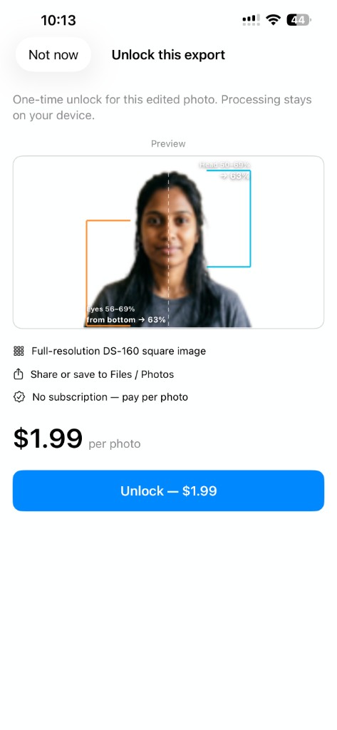 App paywall preview